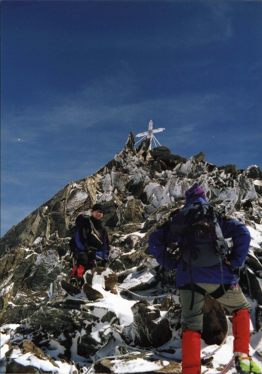 a09.jpg - Die letzten Meter, ein wenig Blockkletterei.