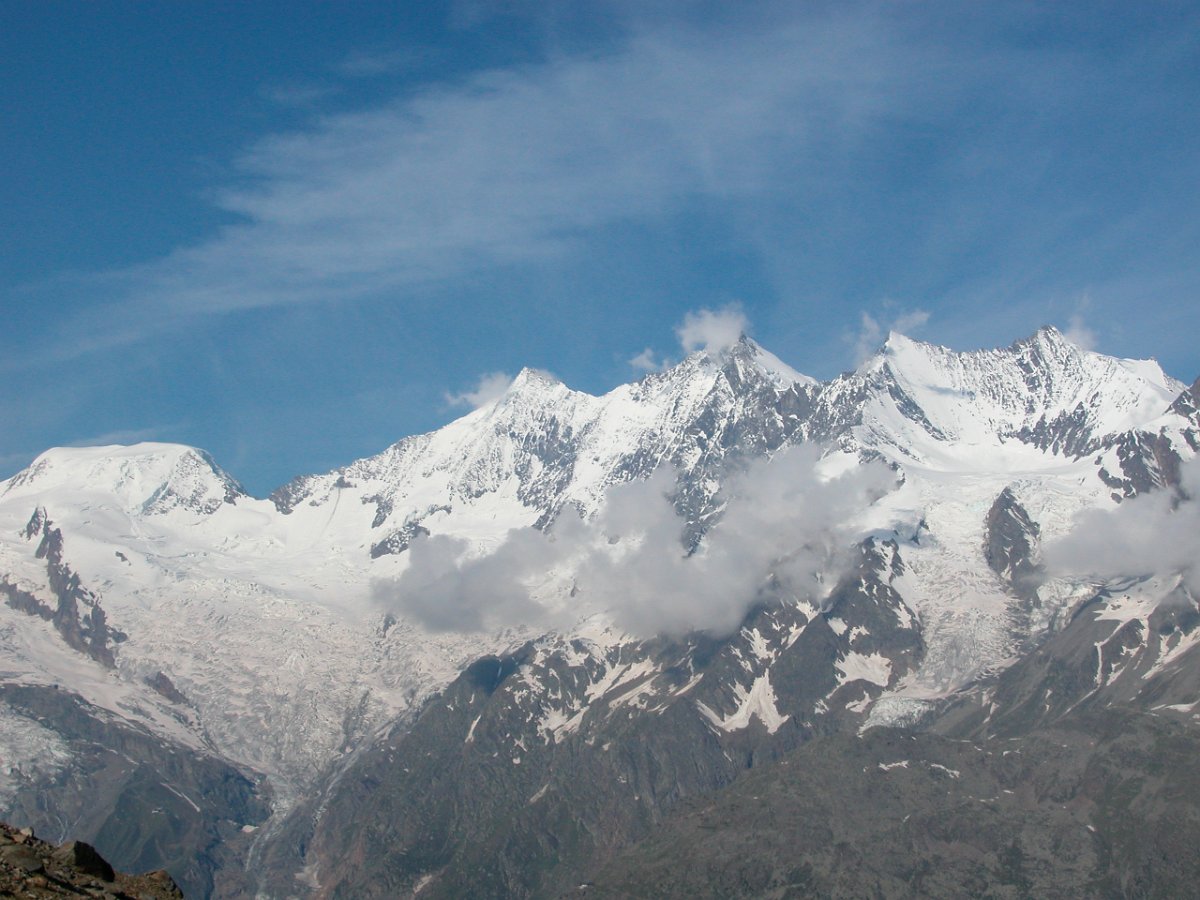 DSCN6444.JPG - Alphubel, Täschhorn, Dom, Nadelgrat