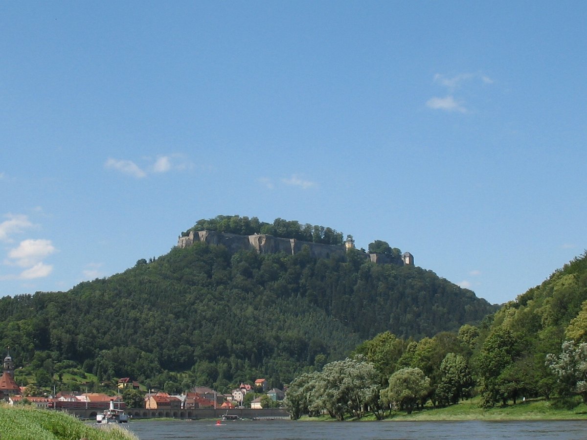 IMG_0486a.jpg - Ortschaft und Festung Königstein.