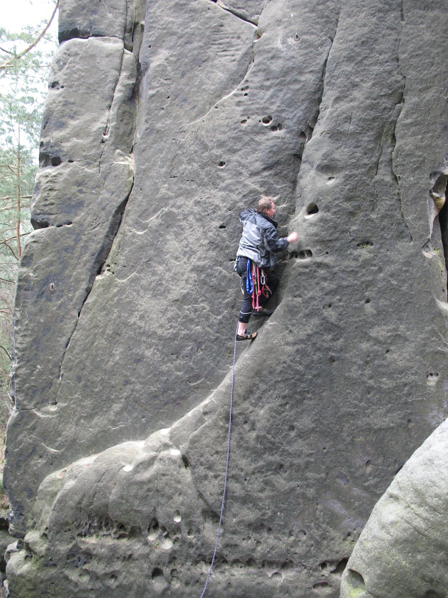 IMG_2903.JPG - Dreifreundestein, *Variante zur Nordwestwand VIIa