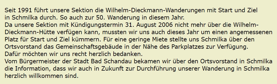 07. Oktober 2007 Bruno 50. WilhelmDieckmannWanderung Bilder von