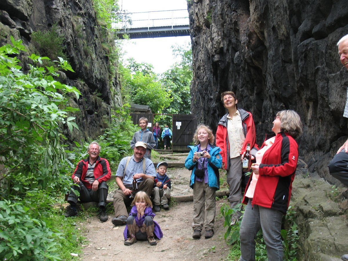 IMG_7117.JPG - So sieht es aus wenn wir unsere Klettersteighelden bejubeln.