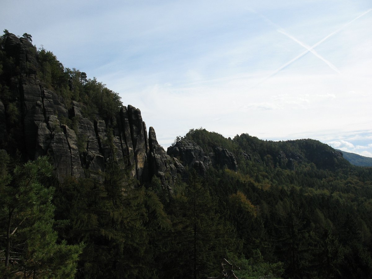 IMG_7679.JPG - Vor dem Klettern am Schrammsteinkegel am nächsten Tag.